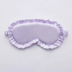 Silk Ruffle Sleep Eye Mask