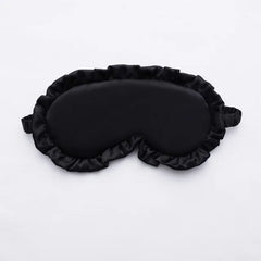 Silk Ruffle Sleep Eye Mask
