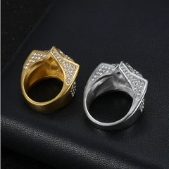 Men's Hip Hop Star Ring