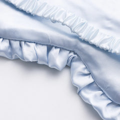 Silk Ruffle Sleep Eye Mask