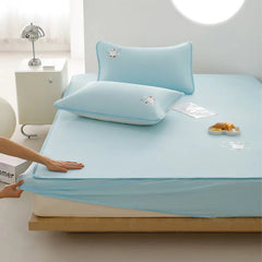 Cooling Soft Summer Mattress Protector - 3-Piece Set