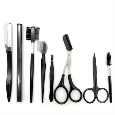 8-Piece Eyebrow Tweezers Set