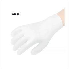 White glove on a white background with 'White' text above.