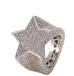 Men's Hip Hop Star Ring
