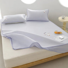 Cooling Soft Summer Mattress Protector - 3-Piece Set