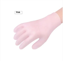 Pink glove on a white background with 'Pink' label