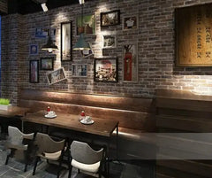 Vintage Faux Brick Wallpaper