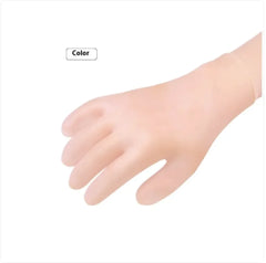 Nitrile glove on a white background with 'Color' label.