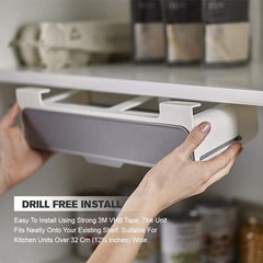 Kitchen Wall-Mounted Spice Organizer