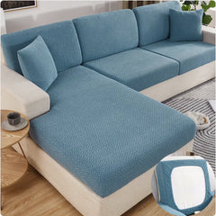 Solid Color Sofa Cover