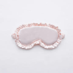 Silk Ruffle Sleep Eye Mask