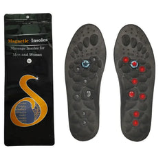 Magnetic insoles for men and women with packaging on a white background
