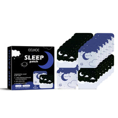 Eelhoe sleep patch packaging with patches on a white background