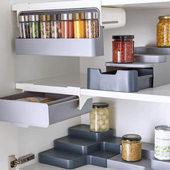 Kitchen Wall-Mounted Spice Organizer