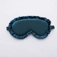 Silk Ruffle Sleep Eye Mask