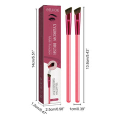 Angled Eyebrow Brush Set