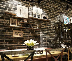 Vintage Faux Brick Wallpaper