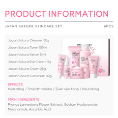 Sakura Skincare Set