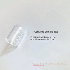 Toe Protector on a light gray background with text about dimensions.