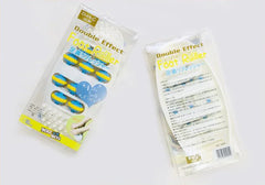 Two packages of Double Effect Foot Rollers on a white background