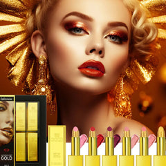 Gold Bar Lipstick Set