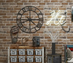 Vintage Faux Brick Wallpaper