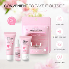 Cherry Blossom Skincare Set - 3 Piece