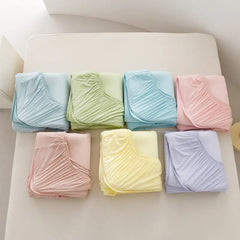 Cooling Soft Summer Mattress Protector - 3-Piece Set